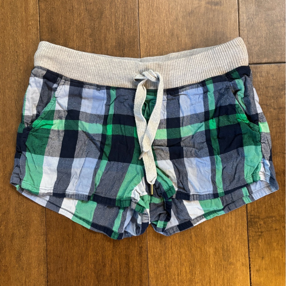 Aerie Plaid Sleep Shorts